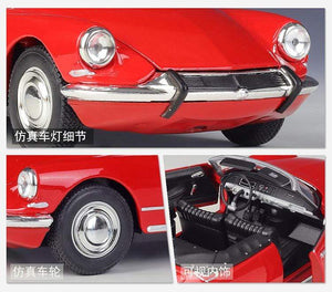 Planet Gates Diecast 1:24 Car CITROEN DS 19 Cabriolet Simulator Classic Model Vintage Car Alloy Metal Toy Car For Kid Gift Collection