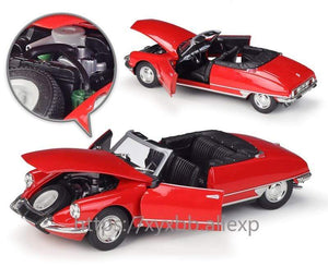 Planet Gates Diecast 1:24 Car CITROEN DS 19 Cabriolet Simulator Classic Model Vintage Car Alloy Metal Toy Car For Kid Gift Collection
