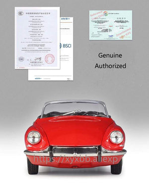 Planet Gates Diecast 1:24 Car CITROEN DS 19 Cabriolet Simulator Classic Model Vintage Car Alloy Metal Toy Car For Kid Gift Collection
