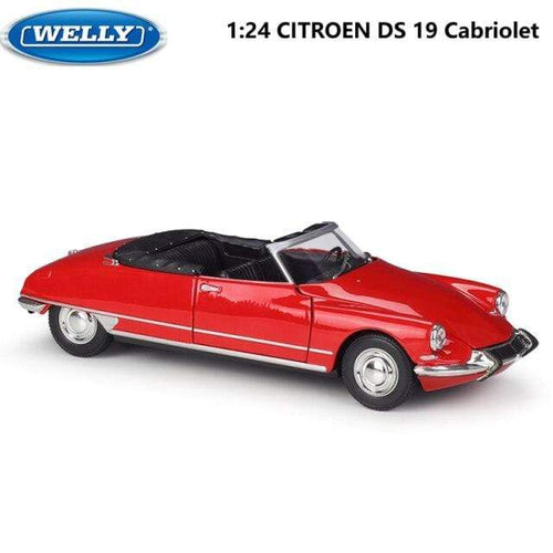 Planet Gates Diecast 1:24 Car CITROEN DS 19 Cabriolet Simulator Classic Model Vintage Car Alloy Metal Toy Car For Kid Gift Collection