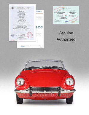 Planet Gates Diecast 1:24 Car CITROEN DS 19 Cabriolet Simulator Classic Model Vintage Car Alloy Metal Toy Car For Kid Gift Collection