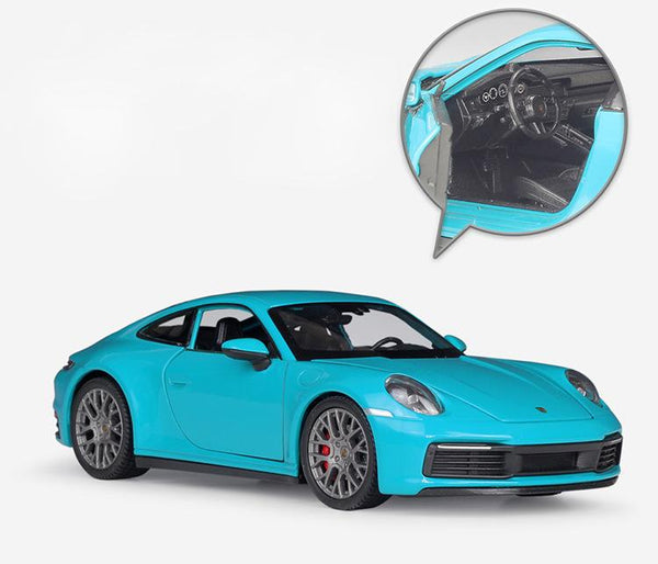 Planet Gates Diecast 1:24 Car Porsche 911 Carrera 4S Simulator Toy Sports Car Model Car Alloy Metal Toy Car For Childen Gift Collection