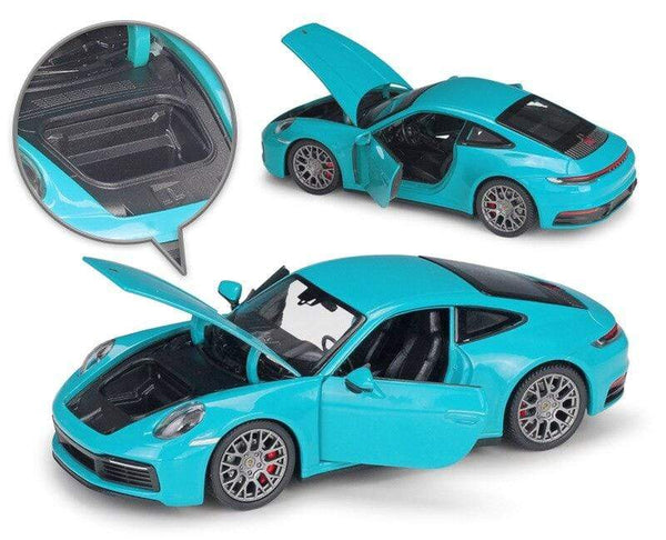 Planet Gates Diecast 1:24 Car Porsche 911 Carrera 4S Simulator Toy Sports Car Model Car Alloy Metal Toy Car For Childen Gift Collection