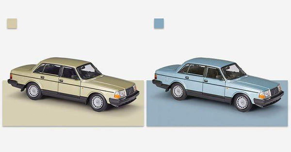 Planet Gates Diecast 1:24 Scale Car Classic VOLVO 240 GL High Simulation Model Car Alloy Metal Toy Car For Chlidren Gift Collection