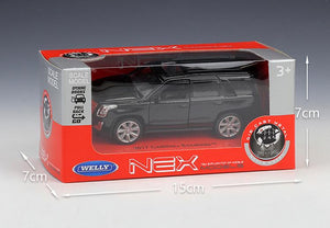 Planet Gates Diecast 1:36 Scale 2017 Cadillac Escalade SUV Simulator Pull Back Car Model Car Metal Alloy Toy Car Vehicle For Kids Gifts