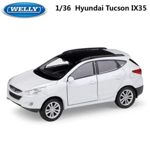 Planet Gates Diecast 1:36 Scale Model Car Hyundai Tucson IX35 SUV Pull Back Toy Vehicle Alloy Toy Metal Toy Car For Kid Gift Collection