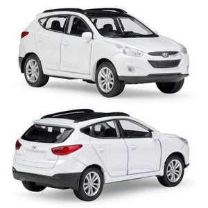 Planet Gates Diecast 1:36 Scale Model Car Hyundai Tucson IX35 SUV Pull Back Toy Vehicle Alloy Toy Metal Toy Car For Kid Gift Collection