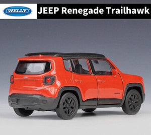 Planet Gates Diecast 1:36 Simulator JEEP Renegade Trailhawk SUV Off-Road Model Car Pull Back Car Metal Alloy Toy Car For Kid Collection