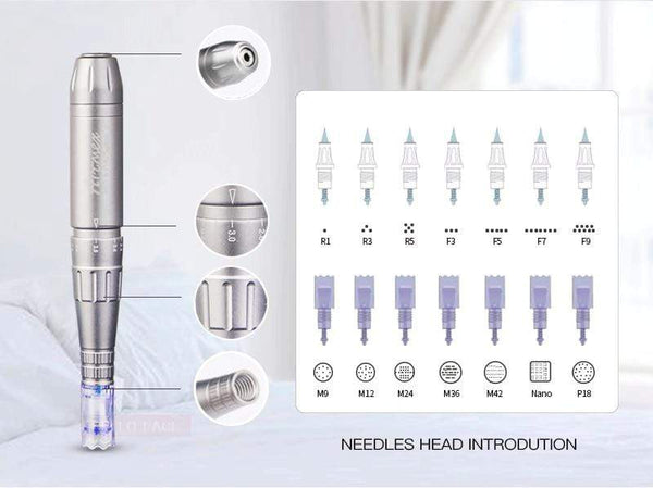 Planet Gates Digital Artmex V6 Permanent Makeup Tattoo Machine for Eyebrow,Eyeliner,Lip,Fine Hairlines Micropigmentation MTS PMU System