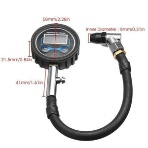 Planet Gates Digital Car Truck Vehicle Air Tire Pressure Inflator Gauge LCD Dial Meter Test Car Tire Pressure Gauge Meter
