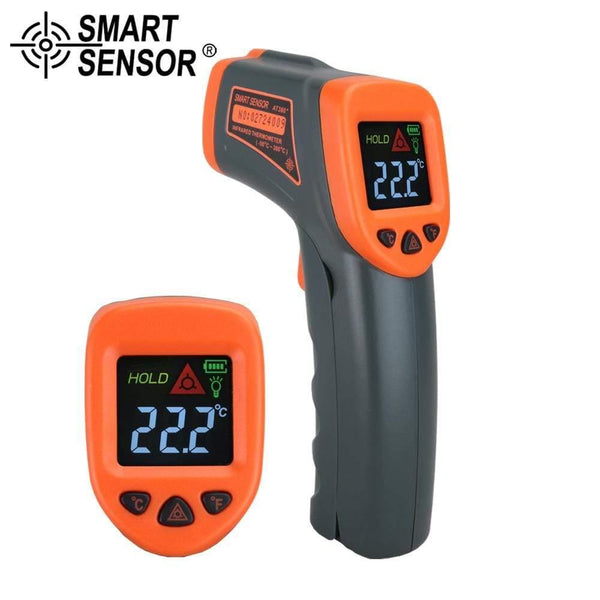 Digital Infrared Thermometer Color LCD Non-Contact Surface -50~380C 500C Temperature Meter Gun Handheld Pyrometer Imager