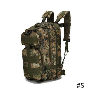 Planet Gates Digital jungle Outdoor Backpack Military Tactical Wear-resisting Travel Camping Hiking Practical Pack Camouflage Airsoft Hunting Bag JC