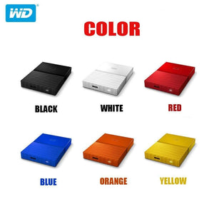 Digital My Passport HDD 1TB 2TB 4TB USB 3.0 Portable External Hard Drive Disk with HDD Cable Windows Mac