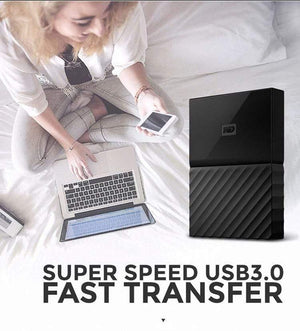 Digital My Passport HDD 1TB 2TB 4TB USB 3.0 Portable External Hard Drive Disk with HDD Cable Windows Mac
