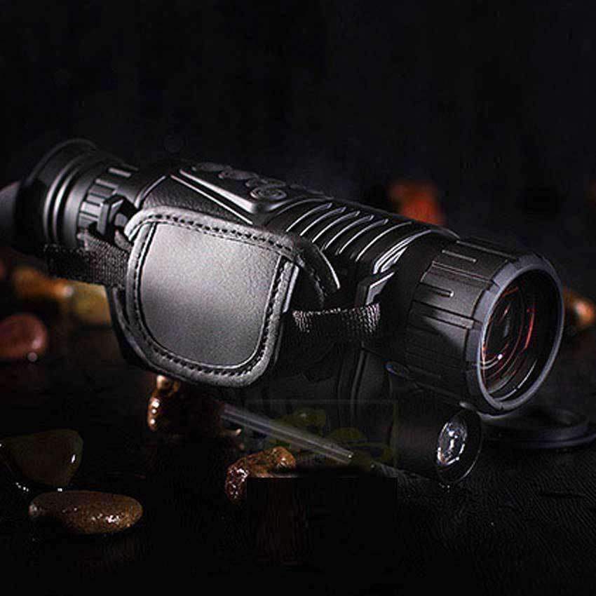 Planet Gates Digital Night Vision Monocular IR Wildlife 5x40mm 5MP HD Camera Hunting Infrared 850NM Night Vision Telescope