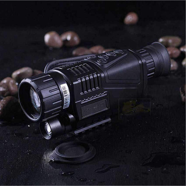 Planet Gates Digital Night Vision Monocular IR Wildlife 5x40mm 5MP HD Camera Hunting Infrared 850NM Night Vision Telescope