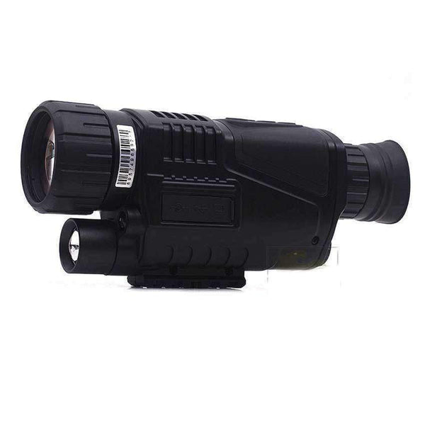 Planet Gates Digital Night Vision Monocular IR Wildlife 5x40mm 5MP HD Camera Hunting Infrared 850NM Night Vision Telescope