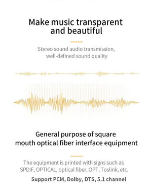 Planet Gates Digital Optical Audio Toslink Cable Hi-end Fiber Optic Audio Cable for HIFI Video DVD TV DTS Dolby 5.1 7.1
