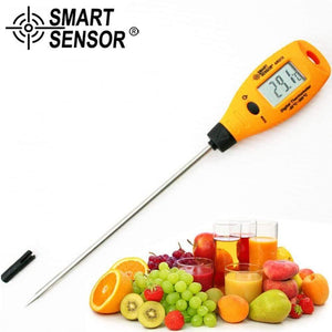 Digital Probe-type Thermometer W/ Stainless Steel Probe Kitchen Temperature Tester Tools Refrigeration, Heating, Food Processing (AR212)