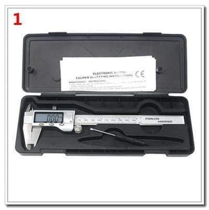 Planet Gates Digital Vernier Caliper 6 Inch 150mm Stainless Steel Electronic Caliper Micrometer Depth Measuring Tools
