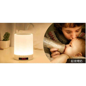 Planet Gates Dimmable Touch Light Bedside lamp Kids ChildrenClock Adult Nightlight Bedroom Living Room Baby Nursery Night Light Music Player