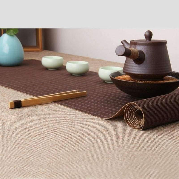 Planet Gates Dining Table Mat Disc Pads Bowl tea Pad Coasters Waterproof Table Pad Slip-Resistant Pad Tea accessories handmade