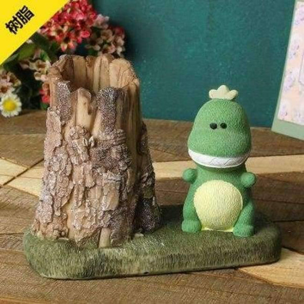 Planet Gates Dinosaur / China Cute Pen Holder Rabbit/Cactus/Unicorn Pencil Holder Kawaii Desk Accessories Office Stationery Desk Organizer