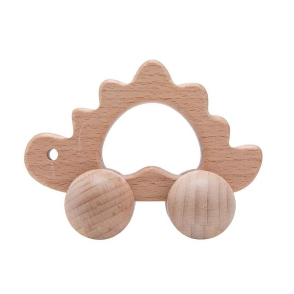 Planet Gates Dinosaur style Wooden Child Block For Babies BPA Free Organic Beech Animal Shape Baby Toy Car Montessori Toys Brain Game Handmade Crafts Gifts