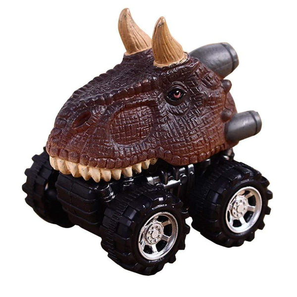 Planet Gates Dinosaur Toys Clockwork Pull Back  Dino Model Animal Vehicles Truck Hobby Educational Mini Kids Toys For Boys