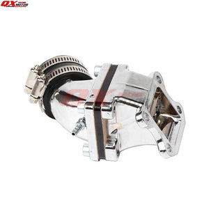 Planet Gates Dio AF18 AF28 AF27 49cc 50cc Racing Intake Manifold Inlet Pipe for CX ZX SE50 SK50 SA50 Elite 2T Scooter