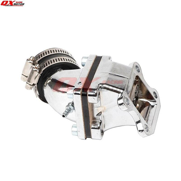 Planet Gates Dio AF18 AF28 AF27 49cc 50cc Racing Intake Manifold Inlet Pipe for CX ZX SE50 SK50 SA50 Elite 2T Scooter
