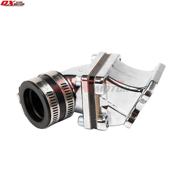 Planet Gates Dio AF18 AF28 AF27 49cc 50cc Racing Intake Manifold Inlet Pipe for CX ZX SE50 SK50 SA50 Elite 2T Scooter