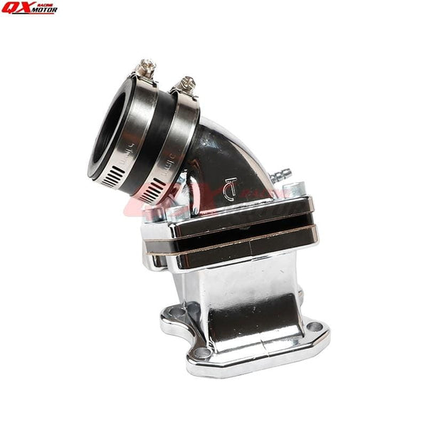 Planet Gates Dio AF18 AF28 AF27 49cc 50cc Racing Intake Manifold Inlet Pipe for CX ZX SE50 SK50 SA50 Elite 2T Scooter