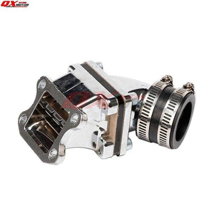 Planet Gates Dio AF18 AF28 AF27 49cc 50cc Racing Intake Manifold Inlet Pipe for CX ZX SE50 SK50 SA50 Elite 2T Scooter