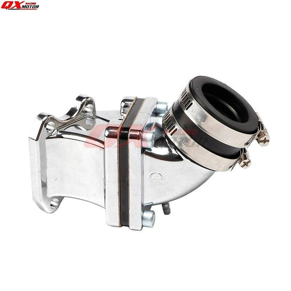 Planet Gates Dio AF18 AF28 AF27 49cc 50cc Racing Intake Manifold Inlet Pipe for CX ZX SE50 SK50 SA50 Elite 2T Scooter