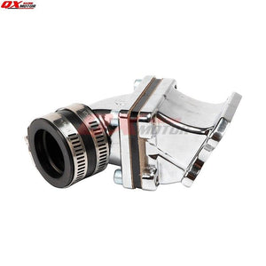 Planet Gates Dio AF18 AF28 AF27 49cc 50cc Racing Intake Manifold Inlet Pipe for CX ZX SE50 SK50 SA50 Elite 2T Scooter