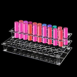Planet Gates Display Stand Lipstick Store Display Stand Transparent Cosmetics Storage Box For Makeup Store