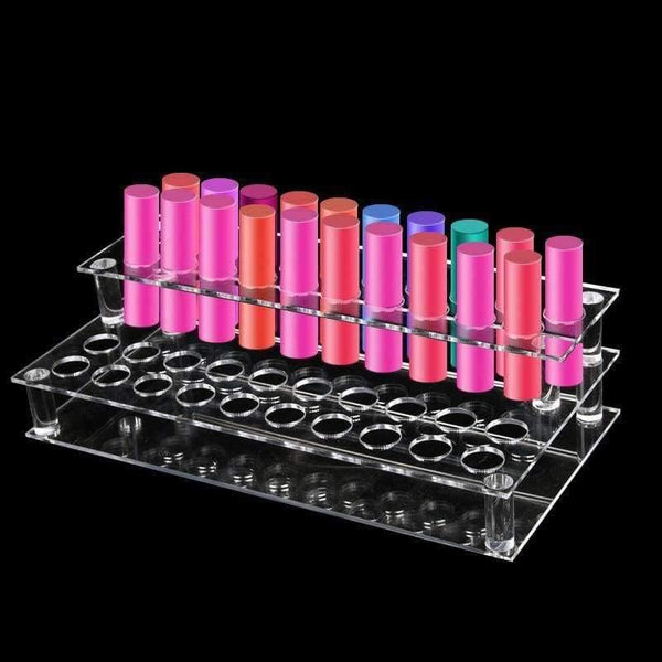 Planet Gates Display Stand Lipstick Store Display Stand Transparent Cosmetics Storage Box For Makeup Store