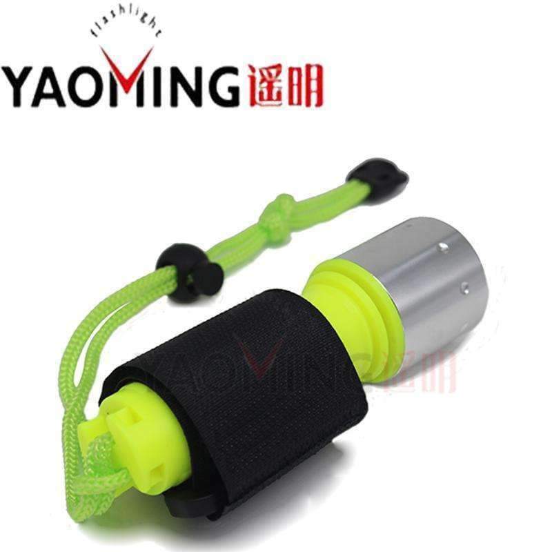 Planet Gates Dive Flashlight Diving Light T6 LED 800 Lumen Use Rechargeable Use 18650 Battery Underwater Dive Submarine Scuba Torch