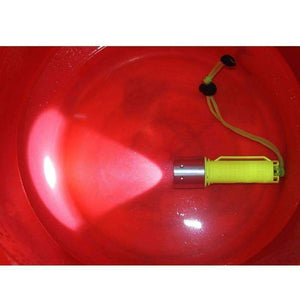 Planet Gates Dive Flashlight Diving Light T6 LED 800 Lumen Use Rechargeable Use 18650 Battery Underwater Dive Submarine Scuba Torch