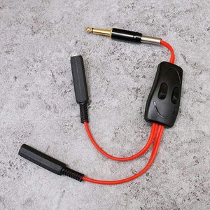 Planet Gates Divided into two hook lines,  connect two tattoo machines at the same time interface cable Clip Cord Switch Hook Line