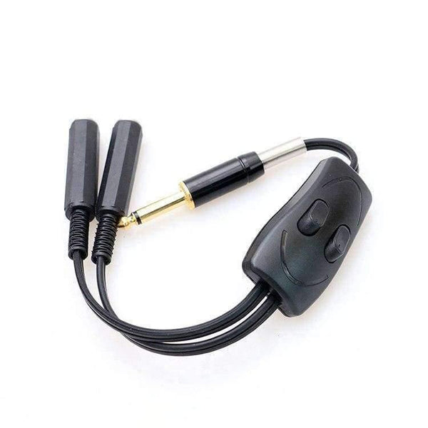 Planet Gates Divided into two hook lines,  connect two tattoo machines at the same time interface cable Clip Cord Switch Hook Line