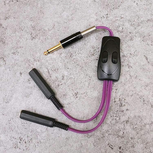 Planet Gates Divided into two hook lines,  connect two tattoo machines at the same time interface cable Clip Cord Switch Hook Line