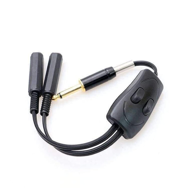 Planet Gates Divided into two hook lines,  connect two tattoo machines at the same time interface cable Clip Cord Switch Hook Line