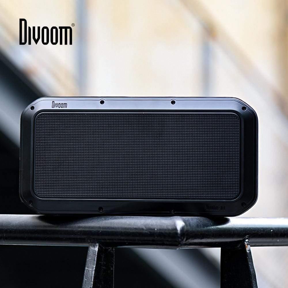 Planet Gates Divoom Voombox Pro Portable Bluetooth Wireless Speaker 40w Super Bass With 10000 MAh For 18-Hour Playtime  IPX5 Water-Resistant (black Speaker)