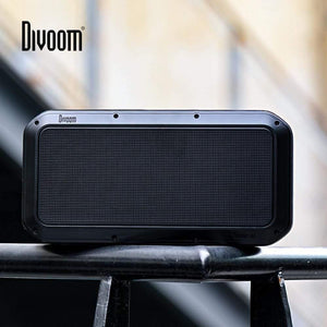 Planet Gates Divoom Voombox Pro Portable Bluetooth Wireless Speaker 40w Super Bass With 10000 MAh For 18-Hour Playtime  IPX5 Water-Resistant (black Speaker)
