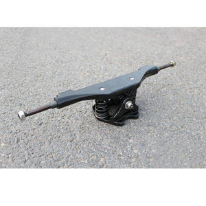 Planet Gates DIY Black 1 Pair 11inch Electric Skateboard Truck Aluminum Motor Gasket Skateboard Trucks Skate Board Bridge Riserpad