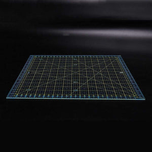 Planet Gates DIY Hand Tools Patchwork Ruler Square Tailor Ruler Cloth Cut Ruler Sewing Art Crafts 30x30cm (Transparent)