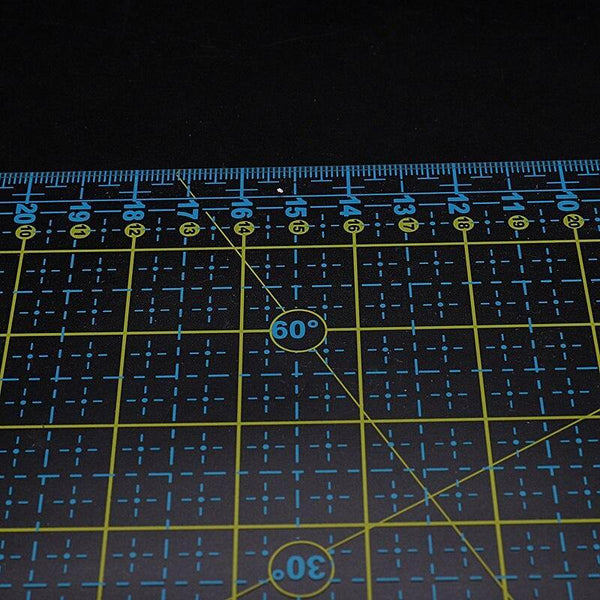 Planet Gates DIY Hand Tools Patchwork Ruler Square Tailor Ruler Cloth Cut Ruler Sewing Art Crafts 30x30cm (Transparent)