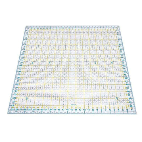 Planet Gates DIY Hand Tools Patchwork Ruler Square Tailor Ruler Cloth Cut Ruler Sewing Art Crafts 30x30cm (Transparent)
